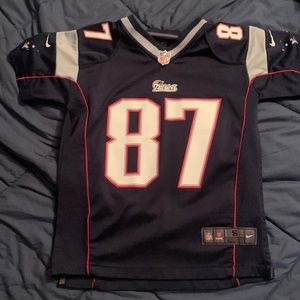 Used Kids Small Rob Gronkowski Patriots Jersey.